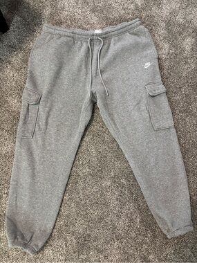 Men’s Nike Gray Cargo Joggers